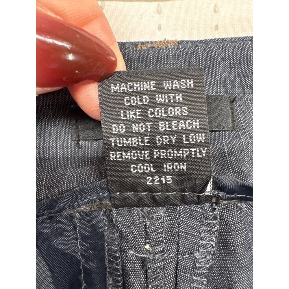 Rafaella Womens Pants Sz 4 Gray Heathered Cropped Classic City Minimalist Old$$ - Picture 6 of 11